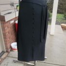 NWT NYCC BLACK SKIRT W TIE BELT L NWT NYCC BLACK SKIRT W TIE BELT L