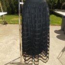 NWT METROWEAR BLACK OVERLAY SKIRT L NWT METROWEAR BLACK OVERLAY SKIRT L