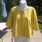 NWT CARLISLE GREEN&BLUE PRINT SLEEVELESS TOP M $255