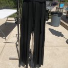 NWT T TAHARI BLACK KNIT PANTS W BELT M