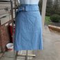 NWOT ANN TAYLOR BLUE SKIRT SUIT 4P