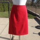 NWT PREMISE RED KNIT SKIRT M