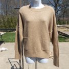 NWT VINCE CAMUTO CAMEL SWEATER W POCKETS M