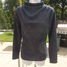 NWOT ANN TAYLOR BLUE METALIC SPARKLE TOP M