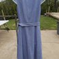 NWOT ANN TAYLOR FAB BLUE DRESS W BELT 0