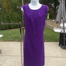 NWT CHETTA B PURPLE/MAGENTA DRESS 14