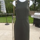 NWT WHITE HOUSE BLACK MARKET OLIVE GREEN&GOLD STUD DRESS 4
