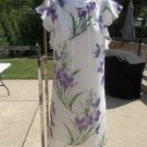 NWOT JH JESSICA HOWARD PURPLE IRIS PRINT DRESS 10