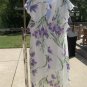 NWOT JH JESSICA HOWARD PURPLE IRIS PRINT DRESS 10