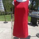 NWOT ANN TAYLOR LOFT CUTE RED MOD DRESS 6