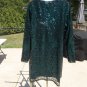 NWT CITY CHIC GORGEOUS EMERALD GREEN SEQUIN DRESS S/16