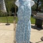 NWOT ANN TAYLOR LOFT CUTE LT BLUE FLORAL PRINT DRESS 6