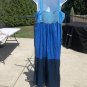 NWOT ANN TAYLOR LOFT FAB BLUE COLORBLOCK SUNDRESS PXL