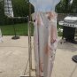 NWT CITY CHIC GORGEOUS BEIGE LG FLORAL FORMAL DRESS 14/XS