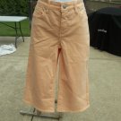 NWT NYDJ PEACH CROP JEANS 6