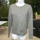ANN TAYLOR LOFT FAB GRAY SPARKLE SWEATER XS ANN TAYLOR LOFT FAB GRAY SPARKLE SWEATER XS