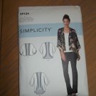SIMPLICITY 9124 JACKET PATTERN XXS-XXL