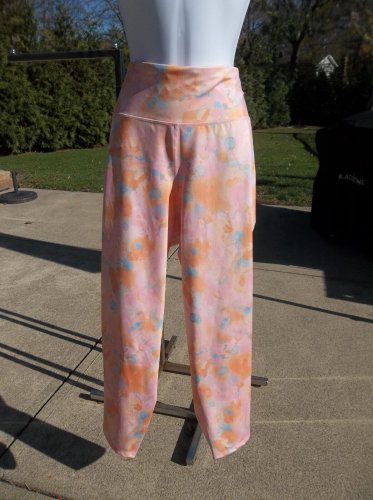 NWT IDEOLOGY PINK ORANGE MUTED FLORAL ATHLETIC PANTS XXL