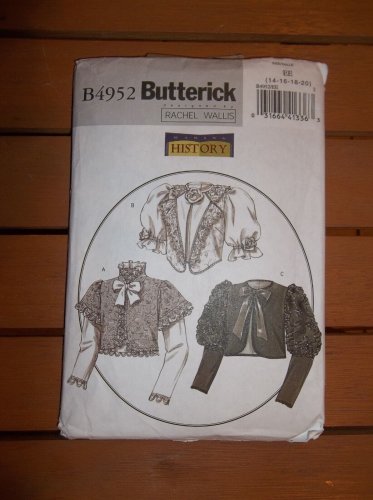 BUTTERICK HISTORY RACHEL WALLIS TOP/JACKET 14-20