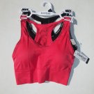 NWT BEBE 2PK HOT PINK&BLACK SPORTSBRA M