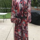 NWT CITY CHIC MEGHAN SWIRL DRESS W BELT 18/M NWT CITY CHIC MEGHAN SWIRL DRESS W BELT 18/M