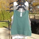 NWT 90 DEGREES BY REFLEX 3 PK SPORT TANKS L