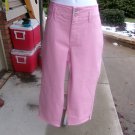 NWT NYDJ PINK CHLOE CAPRI JEANS 16W