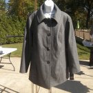 NWT LONDON FOG GRAY COAT 2X