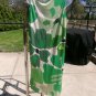 NWT PIXIE LADY GREEN LARGE FLORAL KNIT TANK DRESS XL