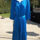 NWT LUCKY BRAND FAB BLUE DRESS L