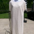 ADRIANNA PAPELL IVORY LACE DRESS 22W