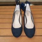 STYLE CHARLES BY CHARLES DAVID NAVY POM POM SHOES 5.5 STYLE CHARLES BY CHARLES DAVID NAVY POM POM SHOES 5.5
