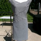 NWT GUESS BLACK&WHITE OFF SHOULDER DRESS 14 NWT GUESS BLACK&WHITE OFF SHOULDER DRESS 14