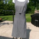 NWOT TAHARI A.LEVINE GRAY CAREER SHEATH DRESS 12