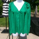 NWT LOFT GREEN BLOUSE L