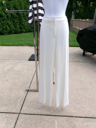 NWT KASPER WHITE DRESS PANTS 16