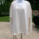 NWT THE SWEATER PROJECT IVORY SWEATSHIRT 2X