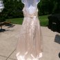 NWT VM COLLECTION EXQUISITE CHAMPANGE BEADED FORMAL GOWN WEDDING 16