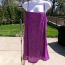 NWOT LOFT PURPLE SEQUIN PARTY DRESS 14