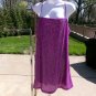 NWOT LOFT PURPLE SEQUIN PARTY DRESS 14