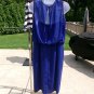 NWT MARC NEW YORK BLUE SHEER LAYER TOP DRESS 14