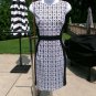 NWT NINE WEST WHITE&BLACK EMB DRESS 4