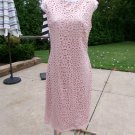 NWOT ENFOCUS STUIDO PINK CUTOUT DRESS 14