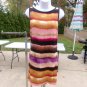 ANN TAYLOR MULTI COLOR PAINTED DRESS 8