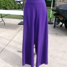 NWT IDEOLOGY PURPLE NYLON ATHLETIC PANTS XXL