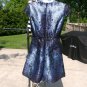 NWOT VINCE CAMUTO BLUE JAQUARD METALIC PARTY DRESS 4 $179