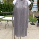 NWOT MAGGIE LONDON GRAY/SILVER COLD SHOULDER DRESS 6 NWOT MAGGIE LONDON GRAY/SILVER COLD SHOULDER DRESS 6