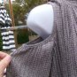 NWOT MAGGIE LONDON GRAY/SILVER COLD SHOULDER DRESS 6