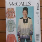 MCCALLS 7284  TOP PATTERN LG XL XXL