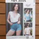 MCCALLS 8407 BRANDI  TOP AND BODYSUIT 18-26